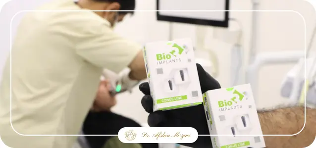 قیمت ایمپلنت دندان 3 Korean German and Swiss brands at Dr. Afshin Mirzaeis clinic v 1 1 1