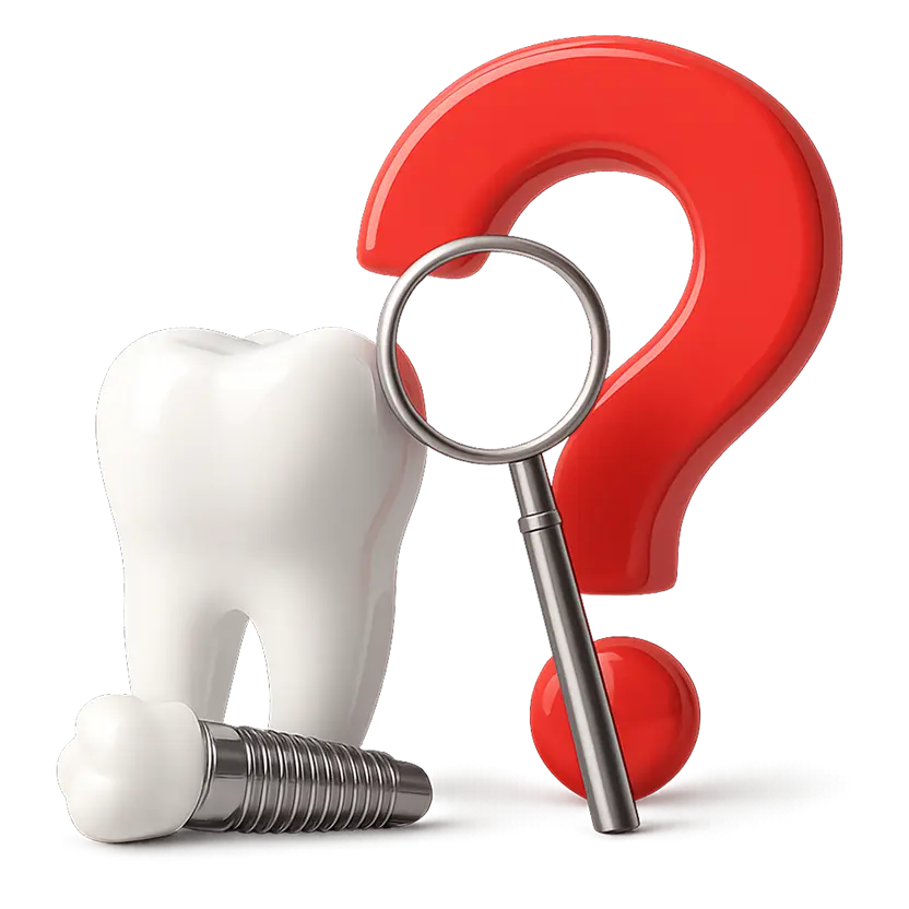 اوردنچر دندان (Overdenture) | مزایا و بهترین مدلهای سال ۱۴۰۴ faq-clinic-dr-afshin-mirzaei
